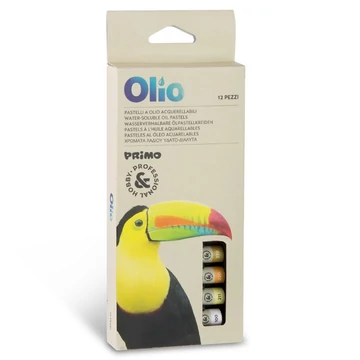 Olajkréta PRIMO HOBBY & PROFESSIONAL vízzel keverhető, 12 szín  (ÚJ TERMÉK)