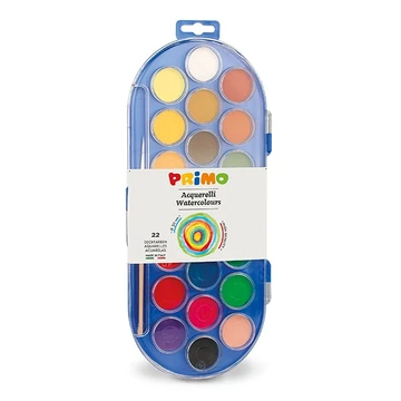 Vízfesték PRIMO 114A22SG  22x Ø 30 mm (nagygombos)
