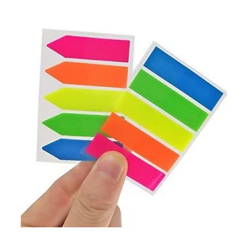 Jelölőcímke PETIT PLUS 12x45mm, 5x25 lap HASÁBOK