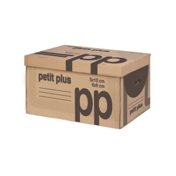 Archiváló konténer Petit Plus, 540x360x253mm, felhajtható záró fedéllel