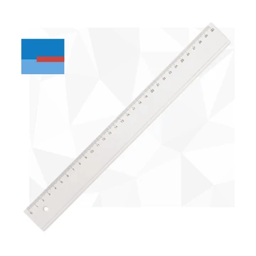 Vonalzó Petit Plus 30 cm gyűjtőcsomagban