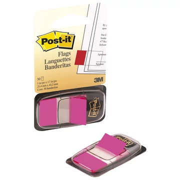 3M 680-21 jelölőcímke pink