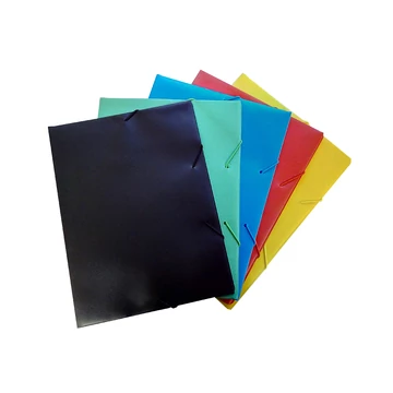 Gumis mappa PETIT PLUS A/4 PVC kék 10db/csom