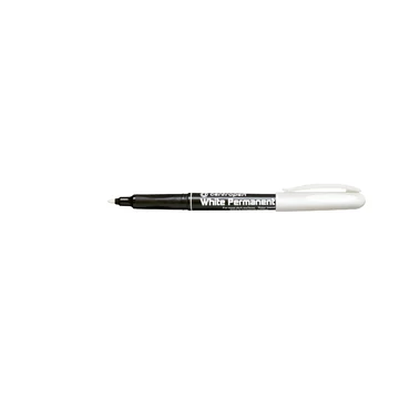 Permanent marker CENTROPEN 2686 kerek végű, 1,2mm, fehér
