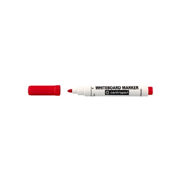 Táblamarker CENTROPEN 8559 kerek végű, 2,5 mm, piros