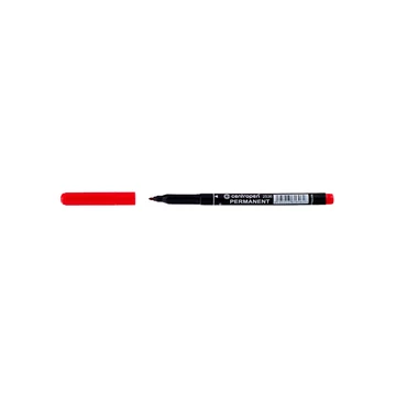 Permanent marker CENTROPEN 2536 kerek végű, 1mm, piros