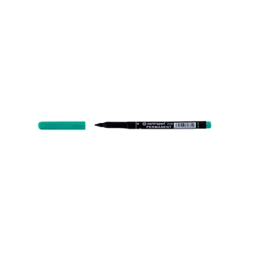 Permanent marker CENTROPEN 2536 kerek végű, 1mm, zöld