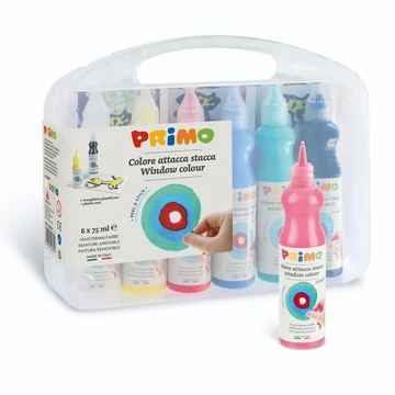 Ablakfesték PRIMO 651W6SP készlet 6 x 75ml