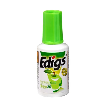 Hibajavító folyadék EDIGS Ekofluid Super 20 ml " Zöldalma"