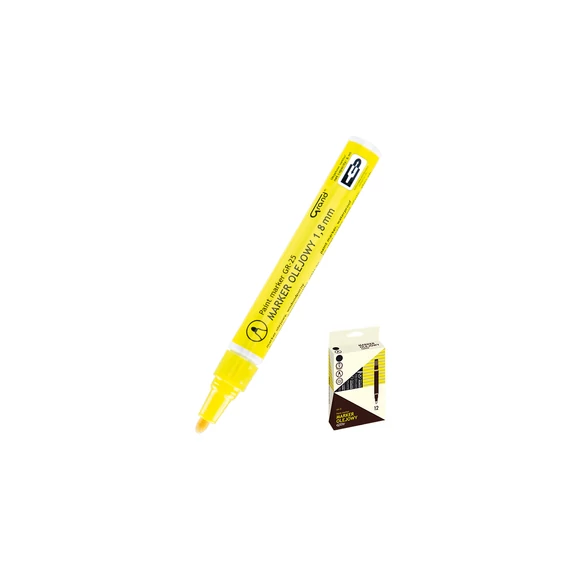 Lakkmarker Grand Gr-25 1.8-2.8 mm sárga