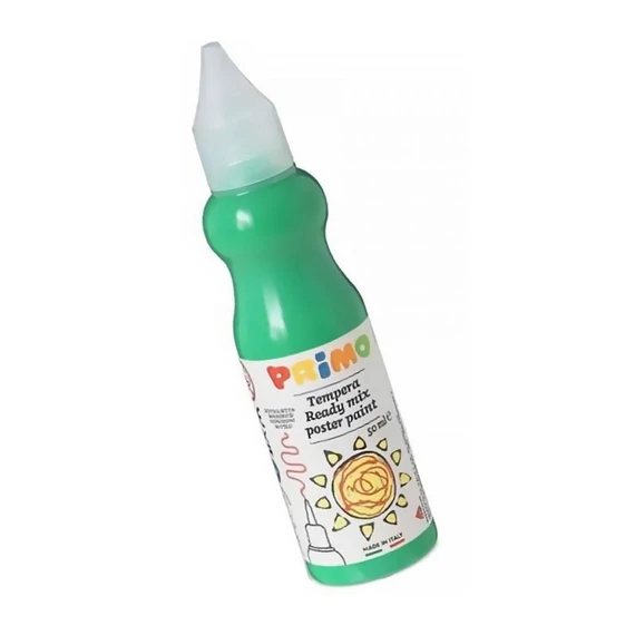 Tempera PRIMO 50ml, finomkihúzóval 2001BR50610 zöld