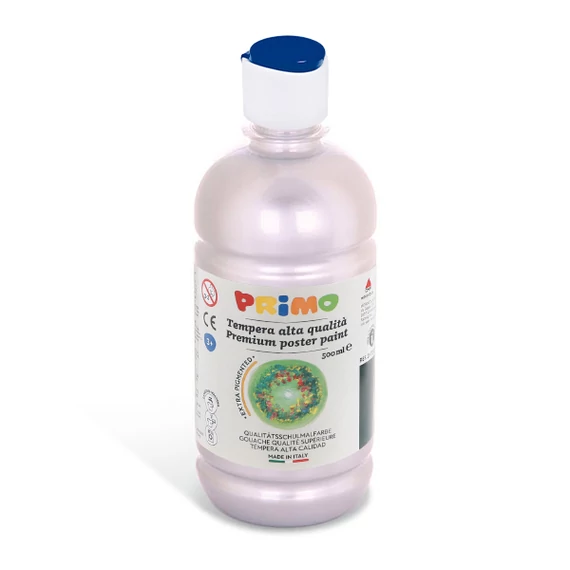 Tempera PRIMO 500ml Premium ezüst