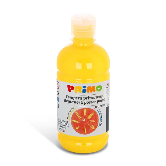 Tempera PRIMO 500ml, sárga 201