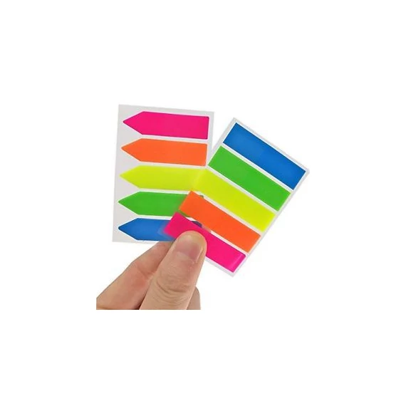 Jelölőcímke PETIT PLUS 12x45mm, 5x25 lap HASÁBOK