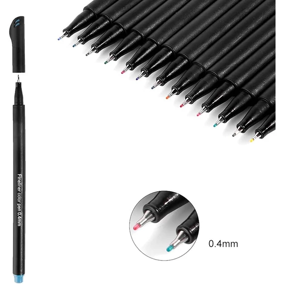 Tűfilc TREND 0,4 mm fekete