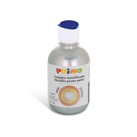 Tempera PRIMO 233TM metallic 300ml, ezüst