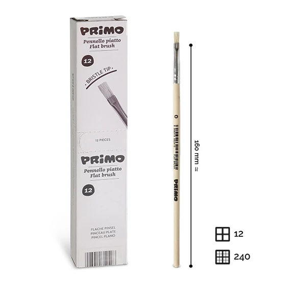 Ecset PRIMO 241PQ0 oil & acryll, sörte Nr.0