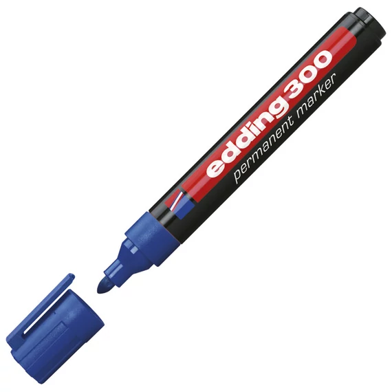 EDDING 300 permanent marker kék