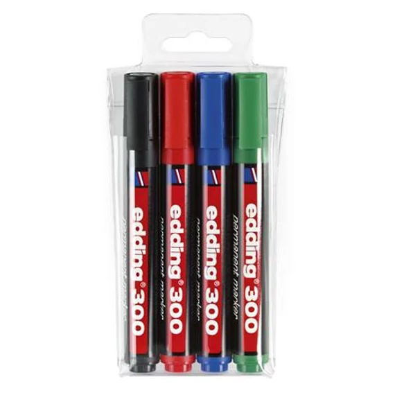 EDDING 300/4 permanent marker készlet