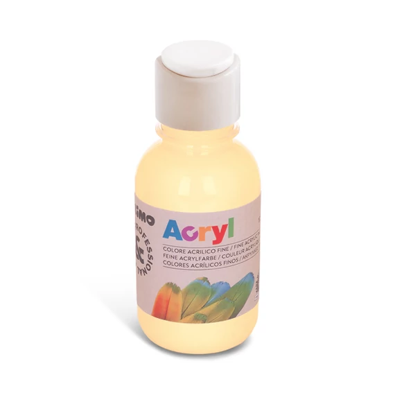 Akrilfesték PRIMO HOBBY & PROFESSIONAL 402TA125212 125ml pasztell sárga