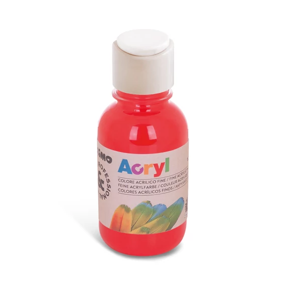 Akrilfesték PRIMO HOBBY & PROFESSIONAL 402TA125300 125ml vermilion piros