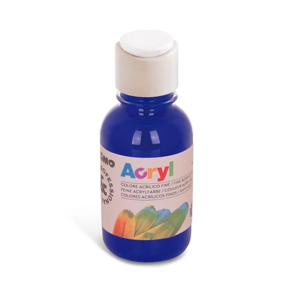 Akrilfesték PRIMO HOBBY & PROFESSIONAL 402TA125521 125ml sötét kék