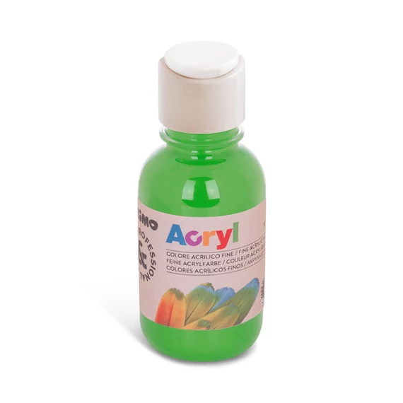 Akrilfesték PRIMO HOBBY & PROFESSIONAL 402TA125600 125ml világos zöld