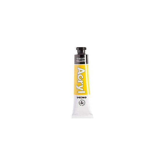 Akrilfesték PRIMO HOBBY & PROFESSIONAL tubusos 18 ml 405R201 sárga
