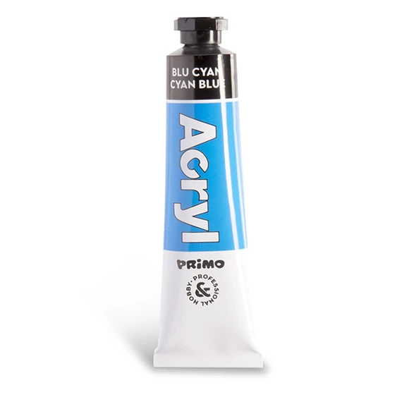 Akrilfesték PRIMO HOBBY & PROFESSIONAL tubusos 18 ml 405R501 kék