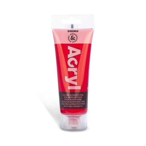 Akrilfesték PRIMO HOBBY & PROFESSIONAL tubusos 75 ml 420TA75300 piros