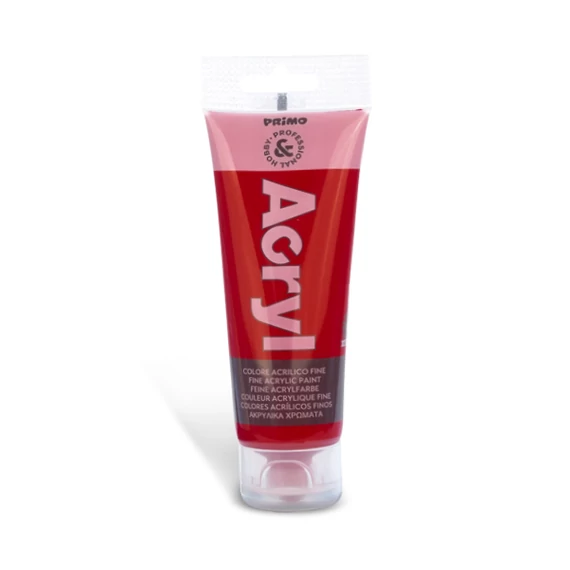 Akrilfesték PRIMO HOBBY & PROFESSIONAL tubusos 75 ml 420TA75310 bordó