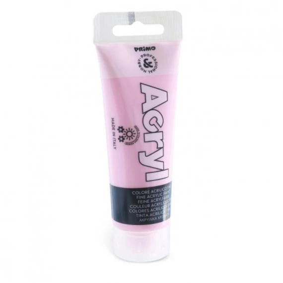 Akrilfesték PRIMO HOBBY & PROFESSIONAL tubusos 75 ml 420TA75340 pasztell rózsaszín 340