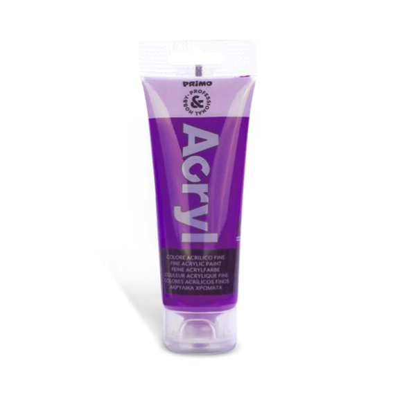 Akrilfesték PRIMO HOBBY & PROFESSIONAL tubusos 75 ml 420TA75400 lila