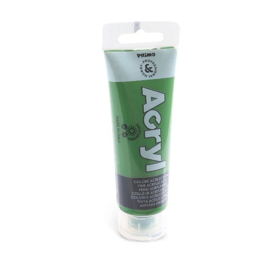 Akrilfesték PRIMO HOBBY & PROFESSIONAL tubusos 75 ml 420TA75665 olivazöld