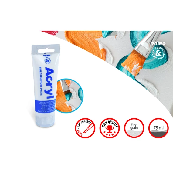 Akrilfesték structure pasta PRIMO HOBBY & PROFESSIONAL tubusos 75 ml 420TAE75