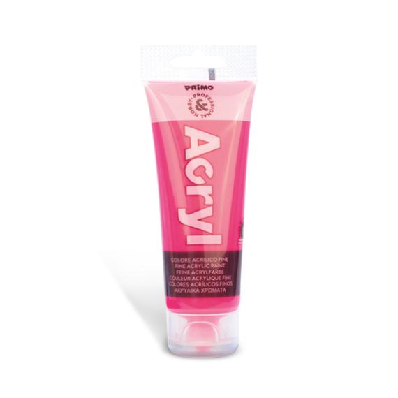 Akrilfesték PRIMO HOBBY & PROFESSIONAL tubusos 75 ml 420TAF75370 neon fukszia