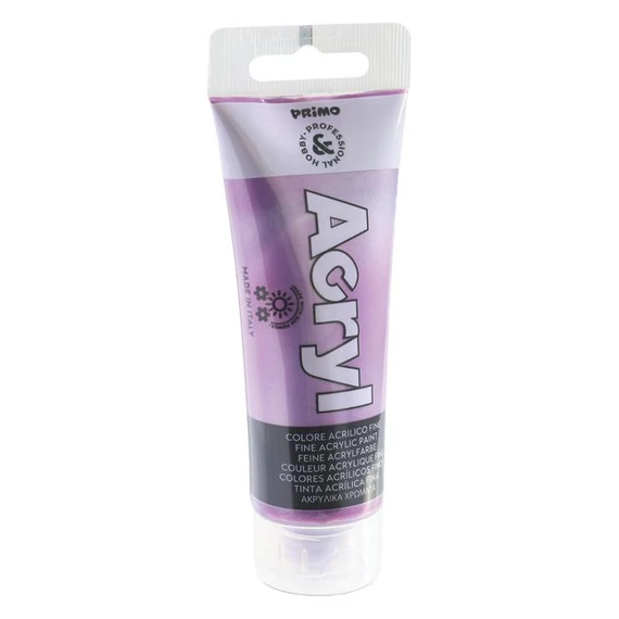 Akrilfesték PRIMO HOBBY & PROFESSIONAL tubusos 75 ml 420TAM75420 metalic lila-piros