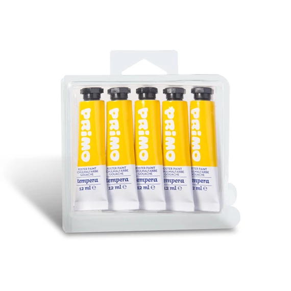 Tempera PRIMO tubusos 440TRA 12ml, sárga