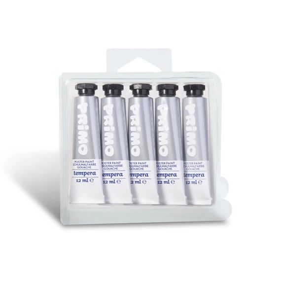 Tempera PRIMO tubusos 440TRA 12ml, ezüst