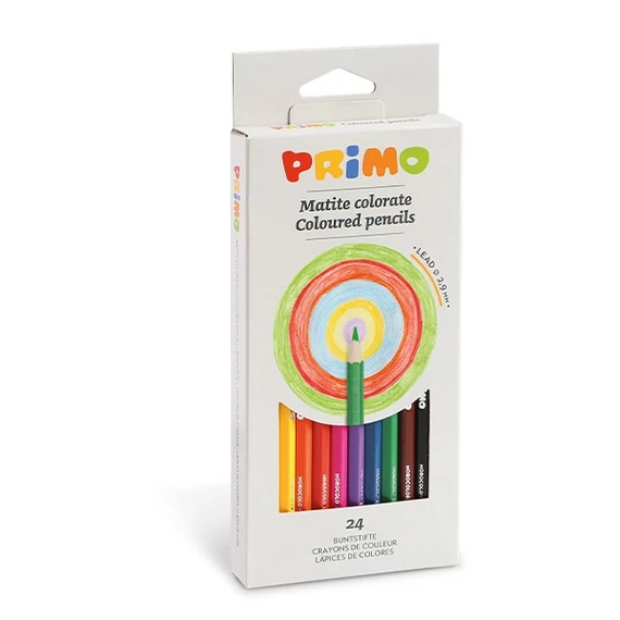 Színesceruza PRIMO 504MAT24E  24db-os készlet