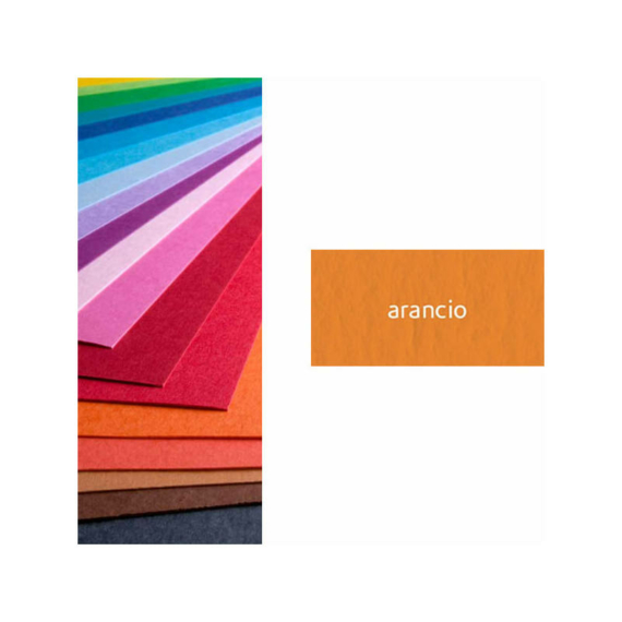 Dekor karton ColorDekor 50x70 cm 200 gr, "arancio" sötét narancssárga 25ív/csom