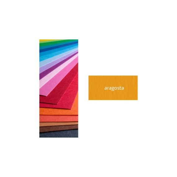 Dekor karton ColorDekor 50x70 cm 200 gr, "aragosta" narancssárga 25ív/csom