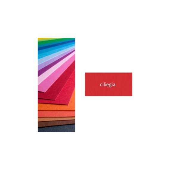 Dekor karton ColorDekor 50x70 cm 200 gr, "ciliegia" vörös 25ív/csom
