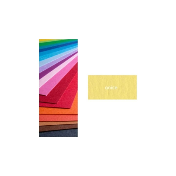 Dekor karton ColorDekor 50x70 cm 200 gr, "onice" csontszín 25ív/csom