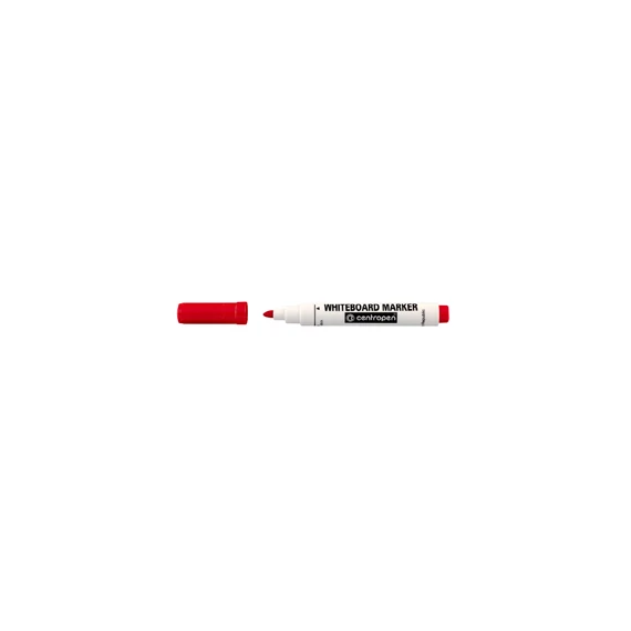 Táblamarker CENTROPEN 8559 kerek végű, 2,5 mm, piros