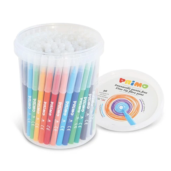Rostiron PRIMO 614PEN96B, 96db-os készlet, 12 szín, műa. vödörben
