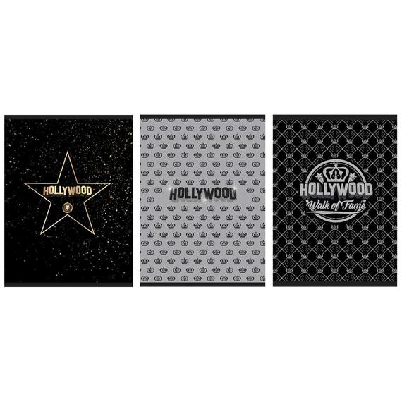 Füzet STREET HOLLYWOOD A5, 54 lapos fehér papír 80g, vonalas