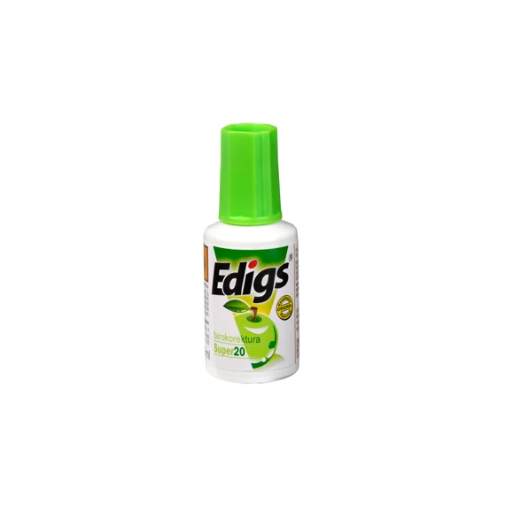 Hibajavító folyadék EDIGS Ekofluid Super 20 ml " Zöldalma"