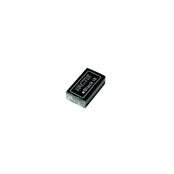 Radír FACTIS BL-18 extra soft fekete