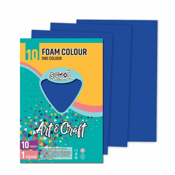 Dekorgumi-hab S-CooL SC1190 Art&Craft A4 10ív kék